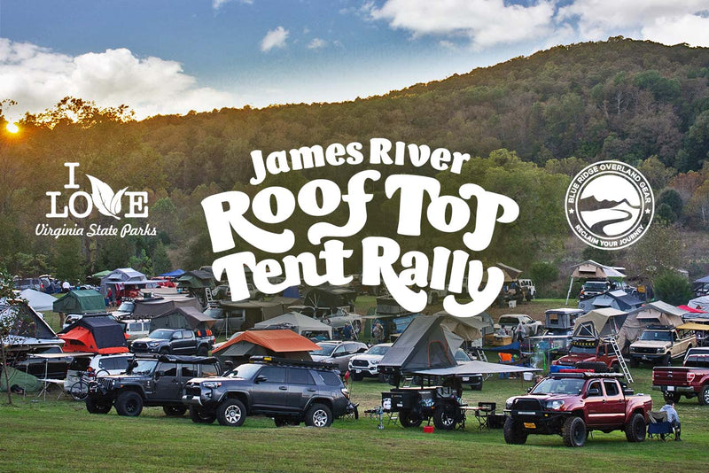 Roof Top Tent Rally at James River State Park - hosted by James River State Park and Blue Ridge Overland Gear