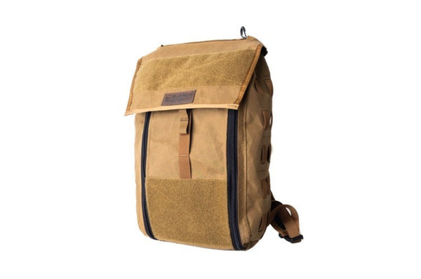 Coyote Brown Backpack on White Background