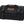 Black BROG Tool Pouch Roll rolled and secured with two adjustable buckle straps, carry handle, leather Blue Ridge Overland Gear patch, and multiple zipper pulls.