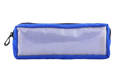Velcro Pouch Large BLUE (front) - 12 x 4 x 2"  - Blue Ridge Overland Gear