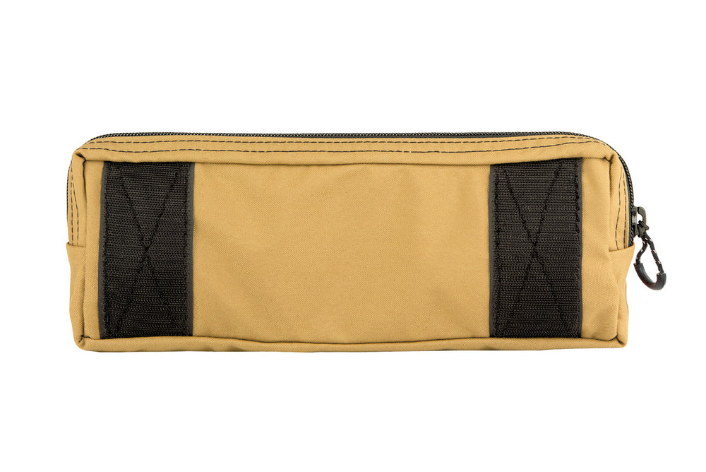 Velcro Pouch Large COYOTE (rear) - 12 x 4 x 2"  - Blue Ridge Overland Gear