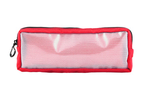 Velcro Pouch Large RED (front) - 12 x 4 x 2"  - Blue Ridge Overland Gear