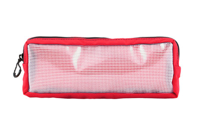 Velcro Pouch Large RED (front) - 12 x 4 x 2"  - Blue Ridge Overland Gear