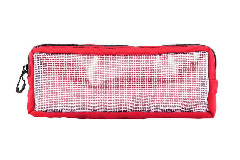 Velcro Pouch Medium - 4 x 8 x 1 | Clear Front