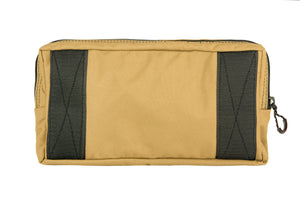 Velcro Pouch XL - 12 x 6 x 2" (COYOTE) Rear - Blue Ridge Overland Gear
