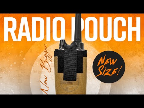 Velcro Radio Pouch