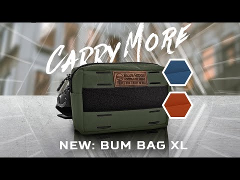 Bum Bag XL | Triple Run – Blue Ridge Overland Gear