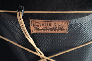 Leather BROG tag on Bronco attic
