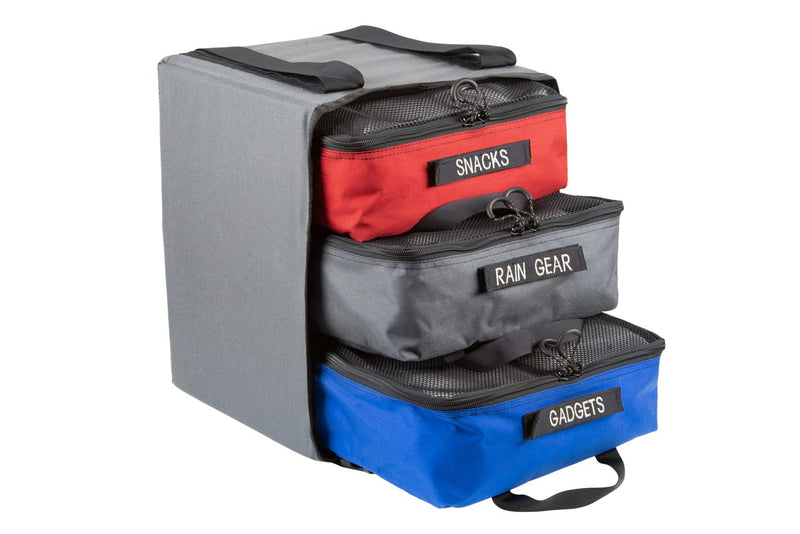Cube Caddy - storage tote / packing cube carrier
