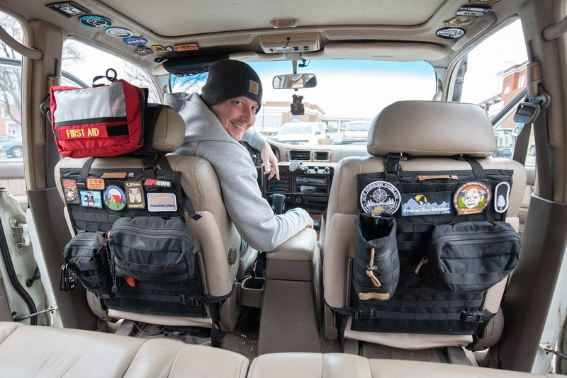 Headrest Velcro Panel  - Blue Ridge Overland Gear