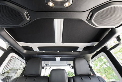 Jeep JLU attic - detail (closeup)