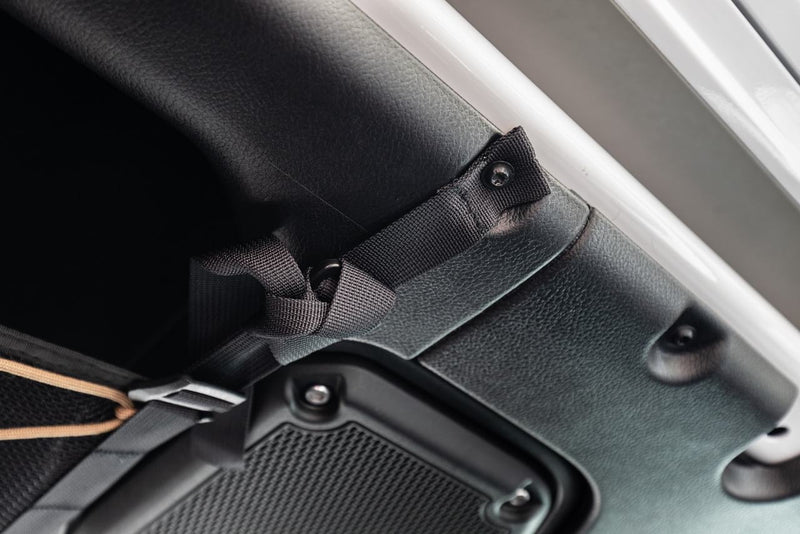 Jeep JLU attic - detail (closeup)
