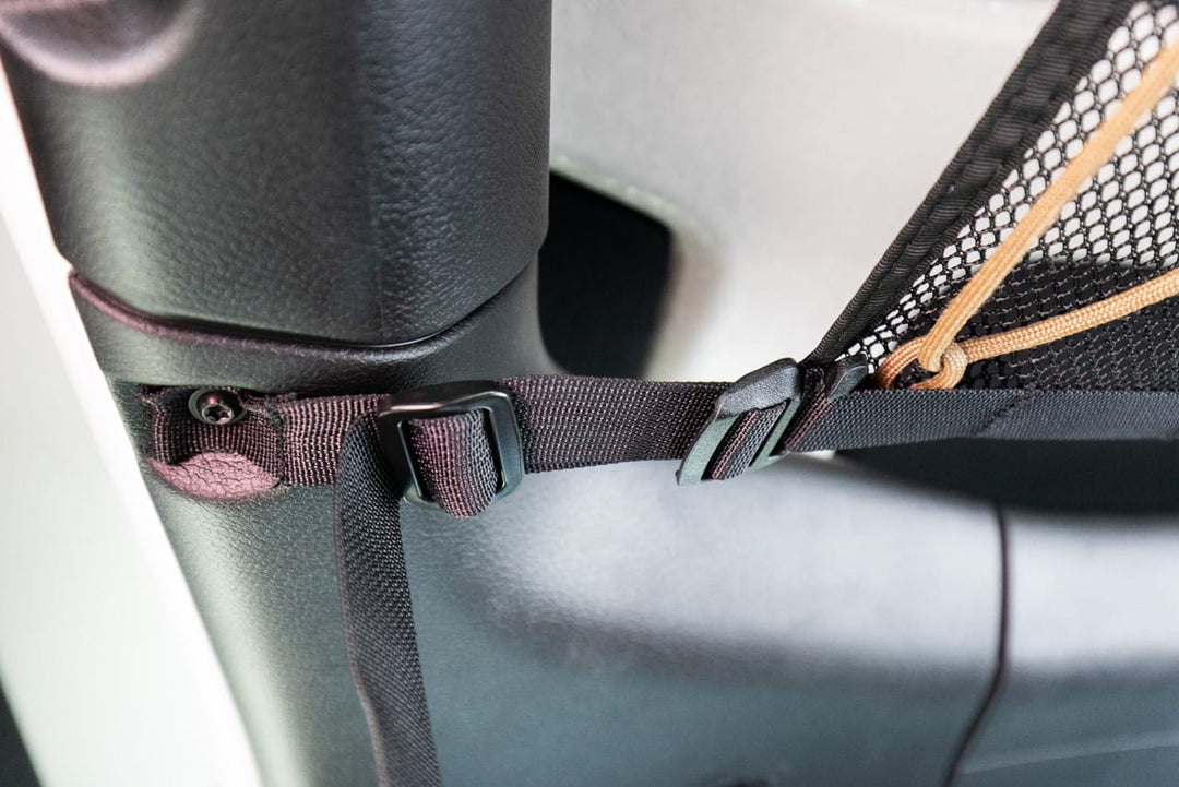 Jeep JLU attic attaches directly to the vehicle to ensure your gear stays in place