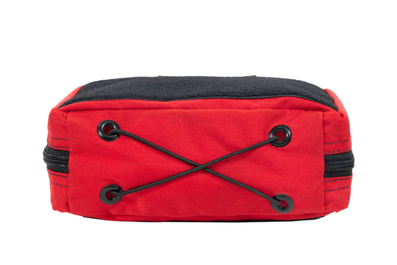 Bottom of the IFAK Velcro Pouch 2.0 - Small - featuring tourniquet holder