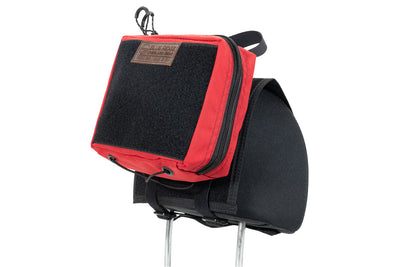 IFAK Velcro Pouch 2.0 - attached to headrest via the Headrest Velcro Panel
