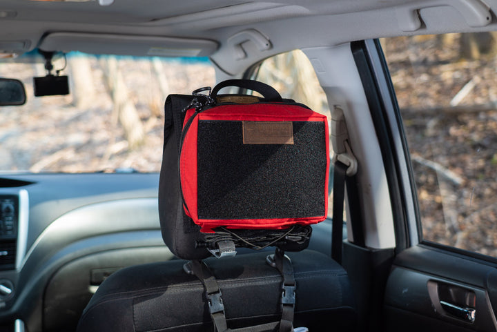 Small IFAK 2.0 - attached via Headrest Panel in vehicle