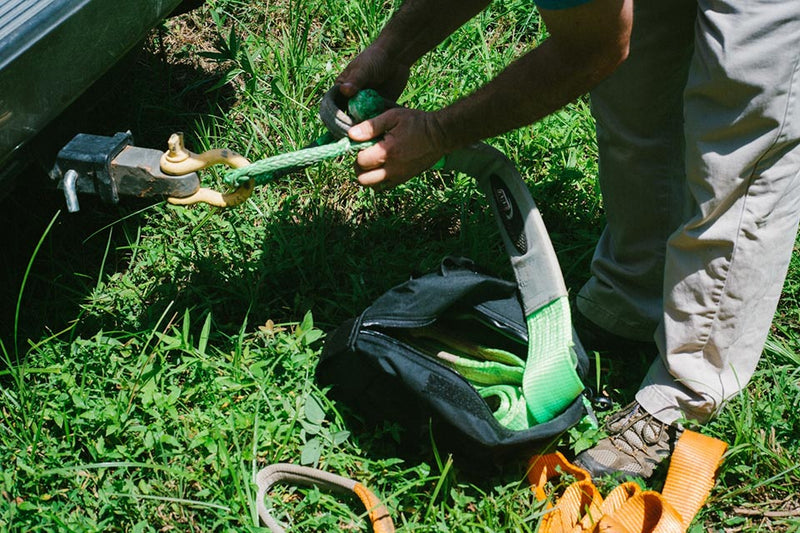 Large Recovery Bag  - Blue Ridge Overland Gear - in use