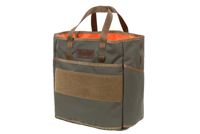 Blue Ridge Overland Gear Tactical Tote Bag - Green color, front side view.