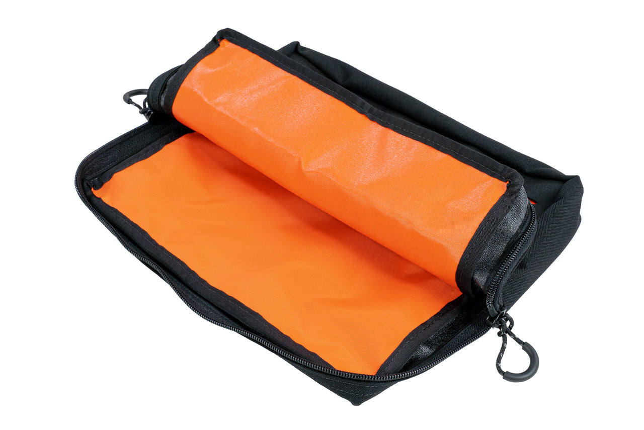 ShoreBags All in Zip Top Pouch Orange / 11 x 7 x 3