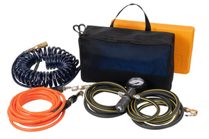 Triple Run Air Tools Kit - Air Tools Packing Cube, ready to carry any gear you need for airing up or down on the trail
