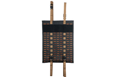 Triple Run Back Seat Adapter for Seat Back Panels - Coyote