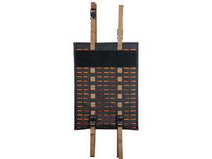 Triple Run Back Seat Adapter for Seat Back Panels - Black