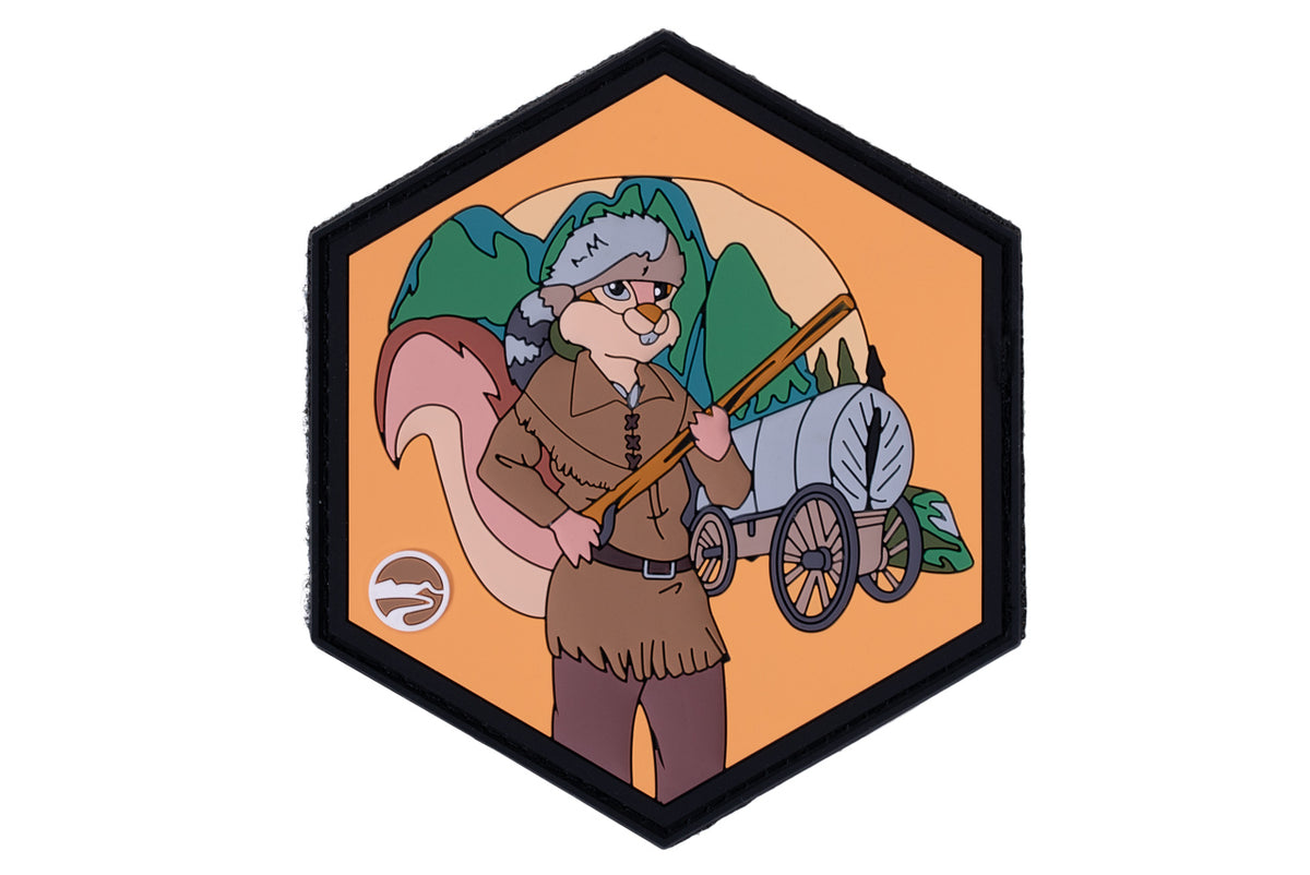 Daniel Boone Explorer Patch – Blue Ridge Overland Gear