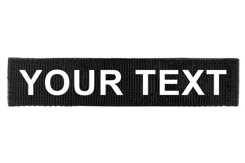 CUSTOM ID Panel Name Tape  - Blue Ridge Overland Gear