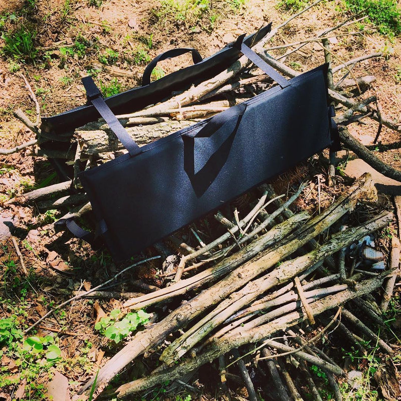Trail Creeper Off Road Mechanic Multi Mat with firewood inside Blue Ridge Overland Gear