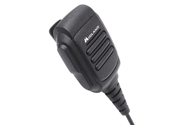 Midland AVPH10 Shoulder Speaker Mic for Handheld Radios PTT Button 