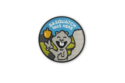 Sasquatch Was Here - morale patch for overlanding families