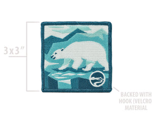 Tundra Bear morale patch - limited run, the final release in the Biomes patch series