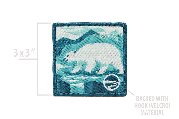 Tundra Bear morale patch - limited run, the final release in the Biomes patch series