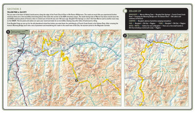 Idaho Backcountry Discovery Route Map - Updated Route