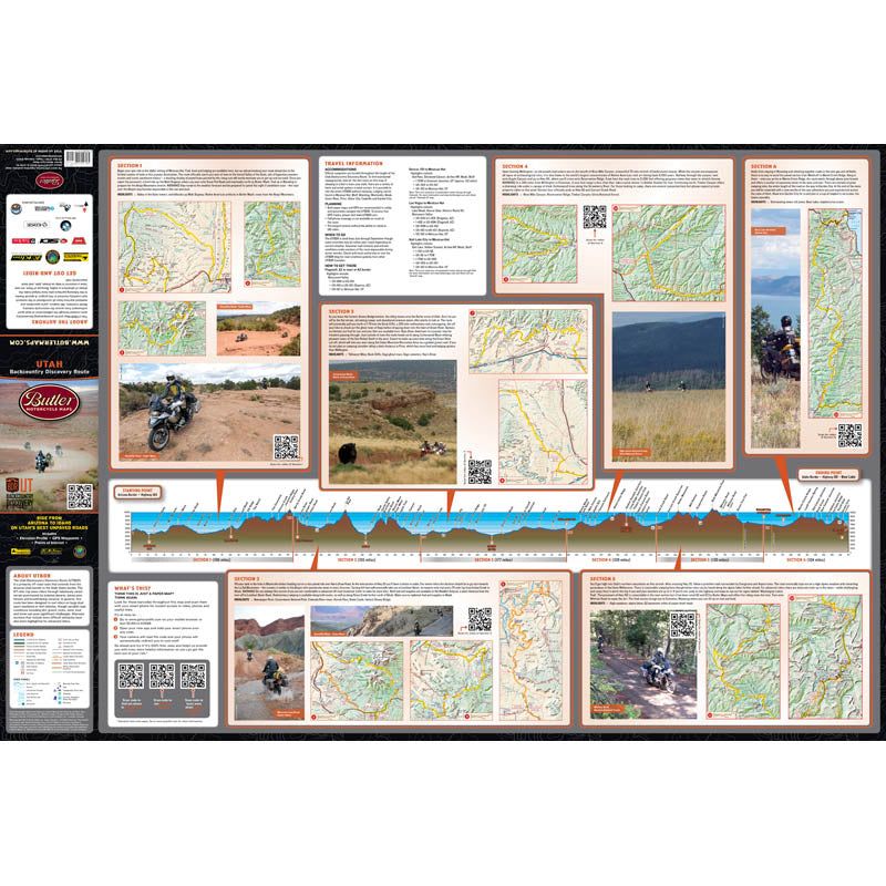 Utah Backcountry Discovery Route Map