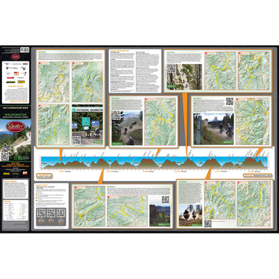 Washington Backcountry Discovery Route Map - New Updated Route