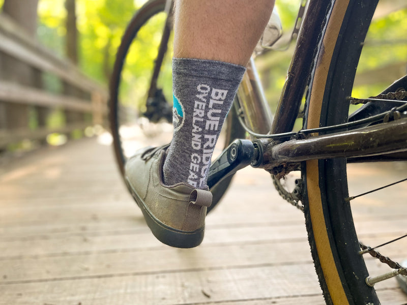 Blue Ridge Overland Gear Logo Socks - Blue Ridge Overland Gear