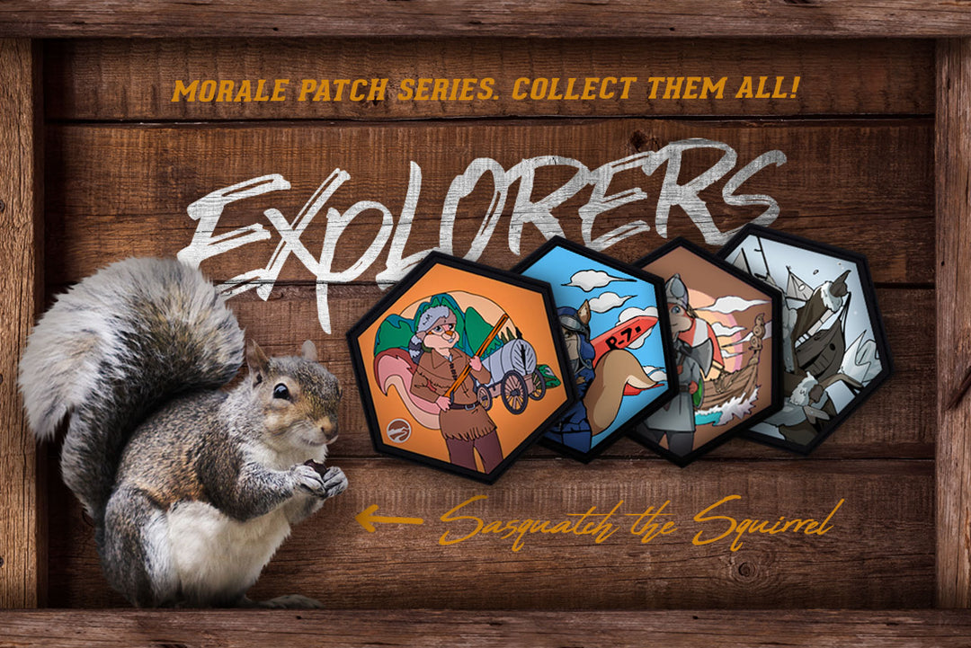 Explorer Patch 3 Inch Daniel Boone Explorer Patch – Blue Ridge Overland Gear