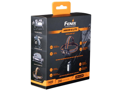 FENIX HM65R + E-LITE Combo Pack RECHARGEABLE HEADLAMP & MINI FLASHLIGHT