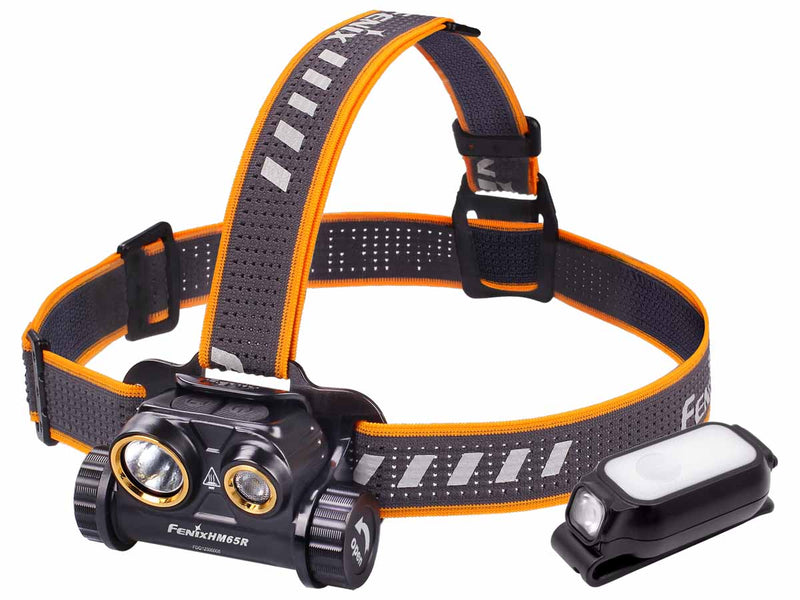 FENIX HM65R + E-LITE Combo Pack RECHARGEABLE HEADLAMP & MINI FLASHLIGHT