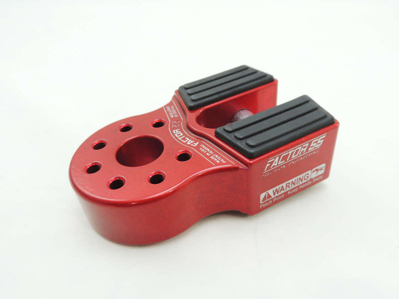 FACTOR 55 FlatLink Low Profile Shackle Mount Red