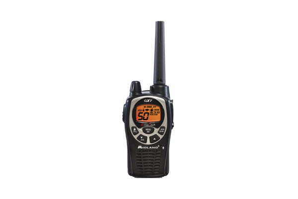 Midland GXT1000VP4 5-Watt Handheld GMRS RADIO front