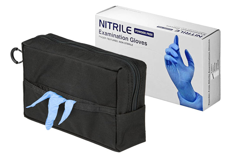 Glove Dispenser Pouch front with glove box - Blue Ridge Overland Gear