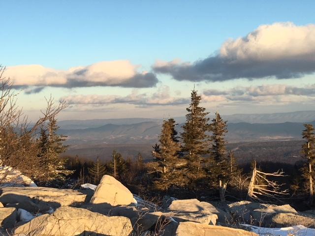 Dolly Sods - Seneca Rocks Lizard Map, West Virginia