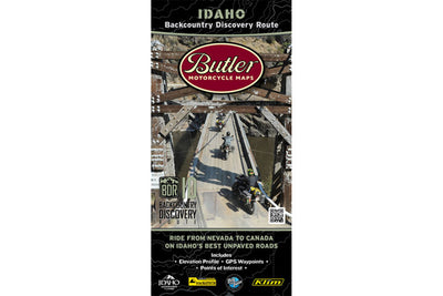 Idaho Backcountry Discovery Route Map - Updated Route