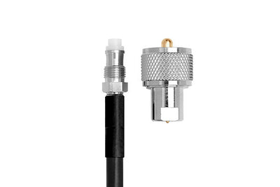 Midland MXTA24 Low Profile GMRS Antenna Cable detail on radio connector