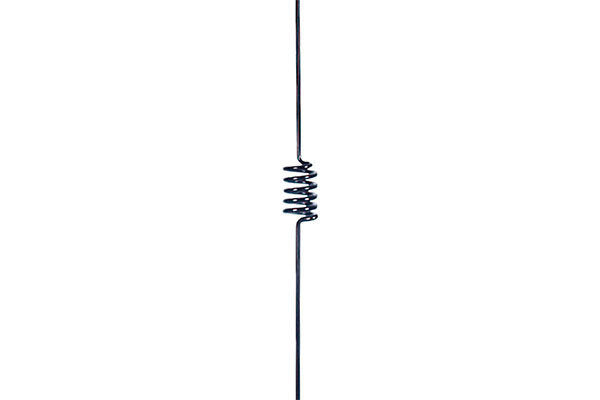 Midland MXTA26 6DB Gain GMRS Whip Antenna close up on coil halfway up the antenna
