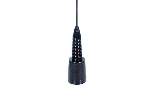 Midland MXTA26 6DB Gain GMRS Whip Antenna Detail on coiled spring base