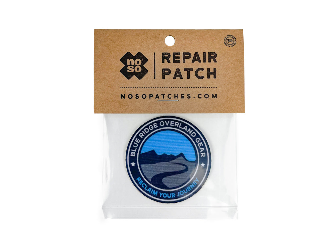 NOSO Bear Paw Camo Gear Repair Patch - Backcountry Hunters