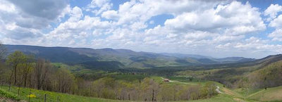 Dolly Sods - Seneca Rocks Lizard Map, West Virginia